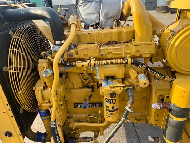 125 KW Caterpillar #SR-4, Diesel Generator Set, 480 volts, 192 HP @ 1800 RPM CAT engine, 1PH/3PH, 373 hours - Image 8