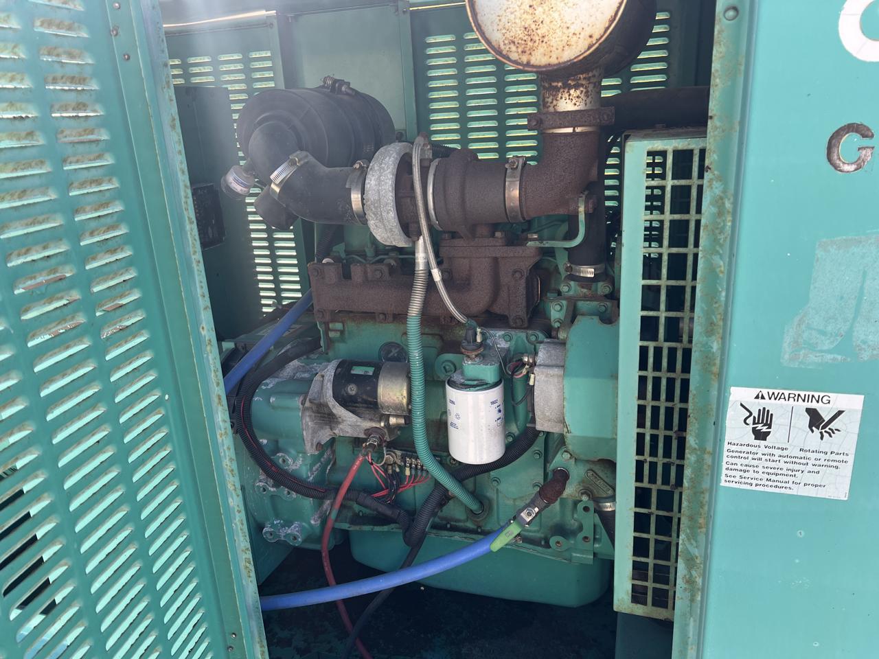 60 KW Cummins/Onan #DGCB-4489744, Diesel Generator Set, 120/240 Volts, 93 HP @ 1800 RPM Cummins engine - Image 6