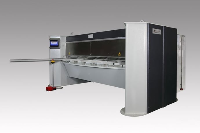 Hochstrate, Hydraulic Plate Shear, continuosly adjustable cutting length, up to 180&deg; cutting angle - Image 1