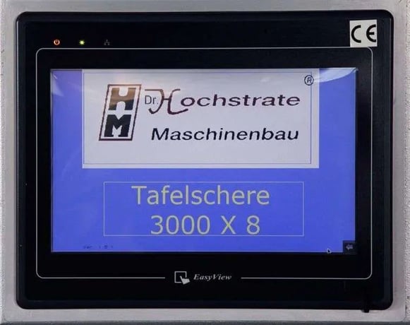 Hochstrate, Hydraulic Plate Shear, continuosly adjustable cutting length, up to 180&deg; cutting angle - Image 4