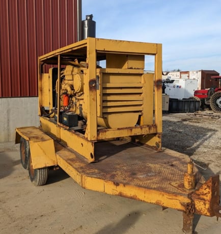 155 KW Caterpillar, Diesel Towable Genset, #3306 engine, 4716 hours, 1985 - Image 4