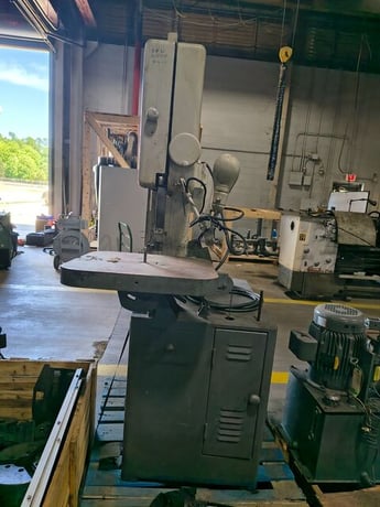 24" x 24" Grob #NS18, Vertical band saw - Image 2