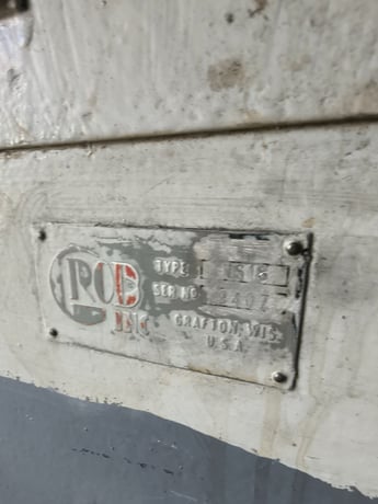 24" x 24" Grob #NS18, Vertical band saw - Image 8