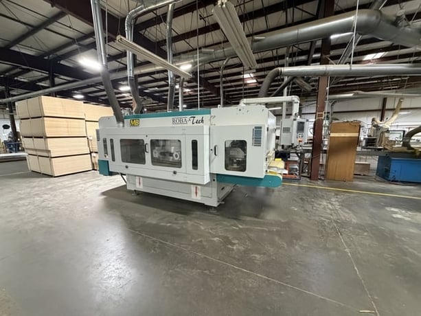 MB #ROBA-T-13-DI-DB, Surface Sanding Machine, 37.5 HP, 51" W, 36 FPM, 2023 - Image 1