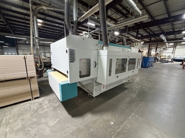 MB #ROBA-T-13-DI-DB, Surface Sanding Machine, 37.5 HP, 51" W, 36 FPM, 2023 - Image 2