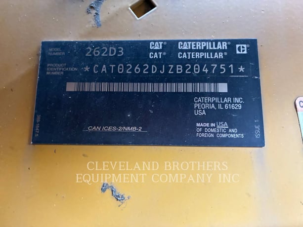 Cat 262D3, Skid Steer Loader, 2080 hours, S/N: ZB204751, 2022 - Image 6