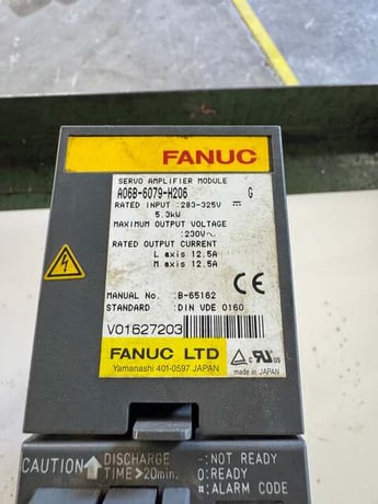Fanuc Servo Amplifier Module A06B-6079-H206 - Image 6