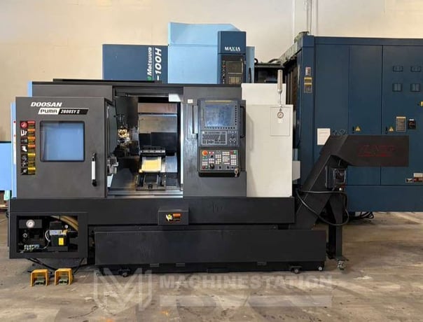 Daewoo Doosan #Puma-2600SYII, CNC lathe, 30.7" swing, 10" chuck, 3-jaw, 3.2" bar, 14.8" dia., 29.9" lgth - Image 1