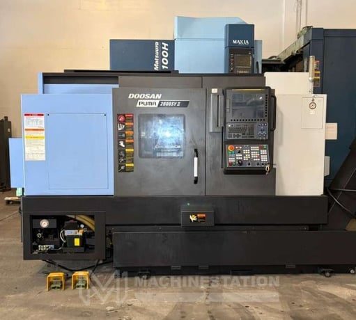 Daewoo Doosan #Puma-2600SYII, CNC lathe, 30.7" swing, 10" chuck, 3-jaw, 3.2" bar, 14.8" dia., 29.9" lgth - Image 4