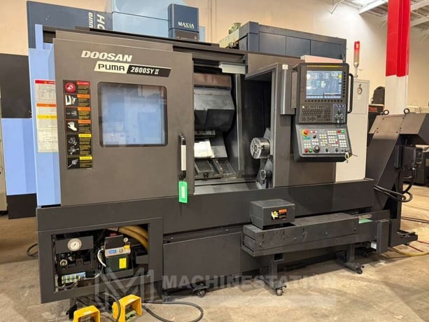 Daewoo Doosan #Puma-2600SYII, CNC lathe, 30.7" swing, 10" chuck, 3-jaw, 3.2" bar, 14.8" dia., 29.9" lgth - Image 5