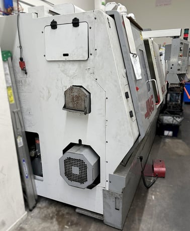 Haas #SL-30, CNC turning center, 30" swing, 10" chuck, 3-jaw, 3" bar, 14.5" dia., 34" lgth, 12 turret, 3400 - Image 2