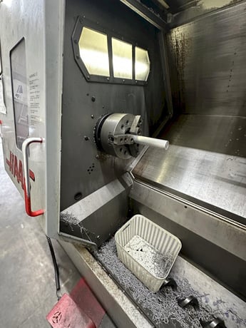 Haas #SL-30, CNC turning center, 30" swing, 10" chuck, 3-jaw, 3" bar, 14.5" dia., 34" lgth, 12 turret, 3400 - Image 5