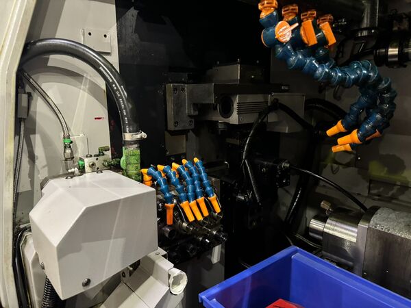 Tsugami #SS207-II-5AX, swiss type automatic screw machine, .787" diameter, 8.26" length, IMG 250LS laser, 12' - Image 3