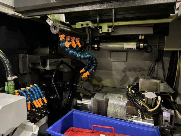 Tsugami #SS207-II-5AX, swiss type automatic screw machine, .787" diameter, 8.26" length, IMG 250LS laser, 12' - Image 4