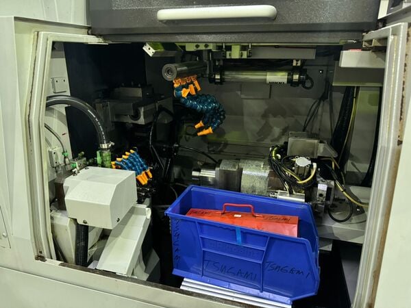 Tsugami #SS207-II-5AX, swiss type automatic screw machine, .787" diameter, 8.26" length, IMG 250LS laser, 12' - Image 7