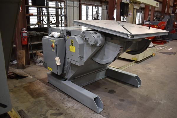 24000 lb. Koike Aronson #HD-240VF, welding positioner, 12" COG, 54" x54" tbl., variable speed rotation, hand - Image 2