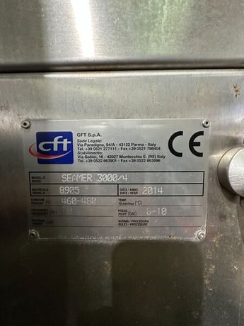 CFT S.P.A. #Master-Can-Tronic-RS20/4, Beverage Can Filling Line, 136 liter vessel, 10 bar max. pressure, CFT - Image 2