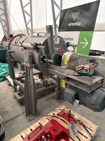 Vincent #FF-12, Fiber Filter, Stainless Steel, 28" diameter x 54" long filter, 10 HP, 100-500 GPM - Image 2
