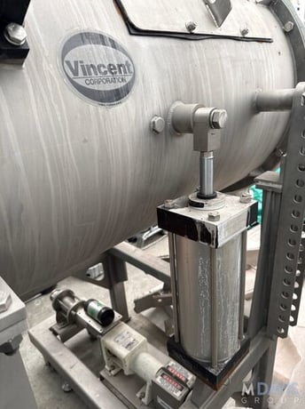Vincent #FF-12, Fiber Filter, Stainless Steel, 28" diameter x 54" long filter, 10 HP, 100-500 GPM - Image 8