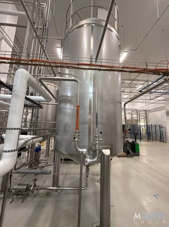 1700 gallon Industries D'Acier Inoxydable Itee, Vertical Stainless Steel Tank, 68" diameter x 108" height - Image 5