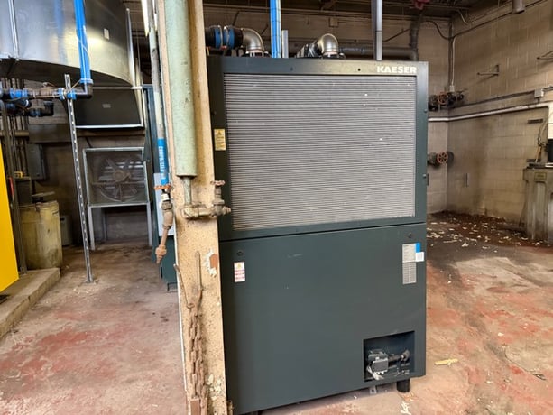 1130-1200 scfm, 232 psig, Kaeser #TF-340, refrigerated air dryer, R-513A, 460/575 V., 2022 - Image 5