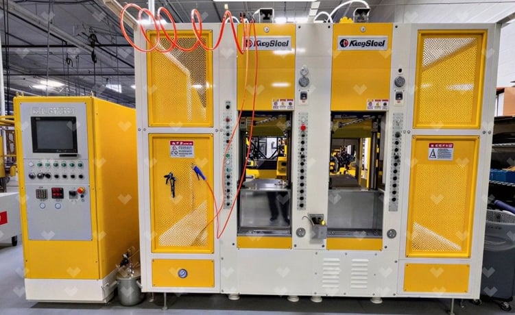King Steel #KS-9902E2A, shoe foam injection molding machine - Image 1