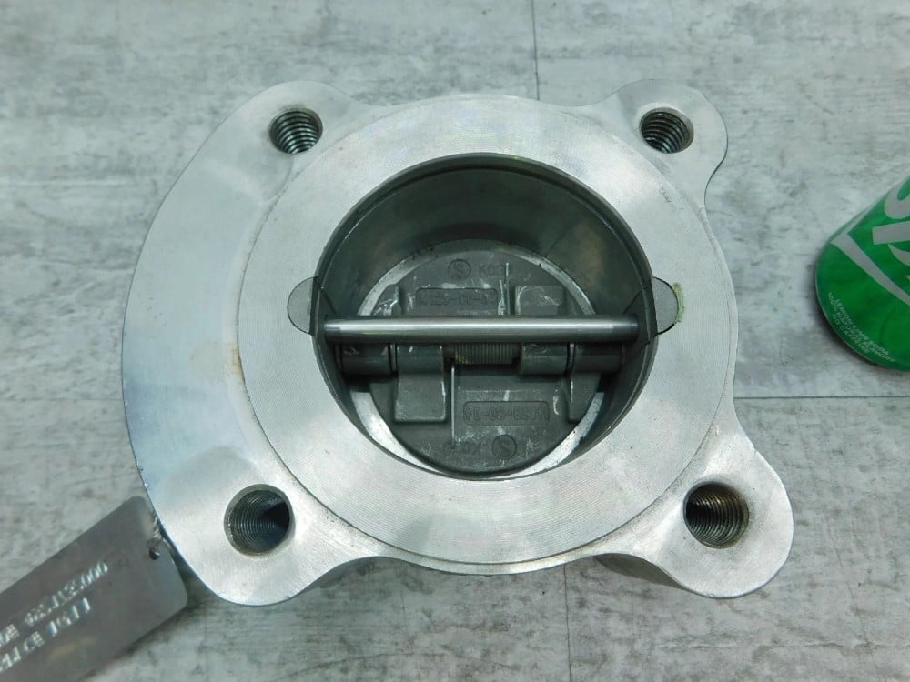 3" Crane #Duo-Chek-II, Check Valve, H15CPF1-9, Stainless, CF8M 316, unused - Image 5