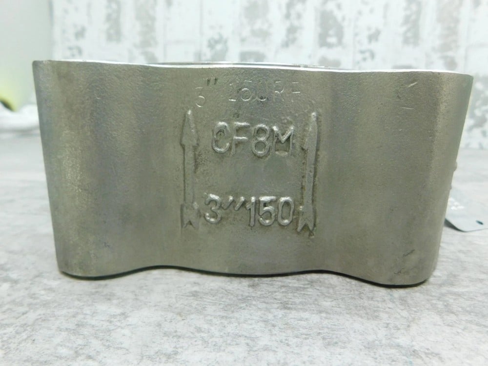 3" Crane #Duo-Chek-II, Check Valve, H15CPF1-9, Stainless, CF8M 316, unused - Image 8