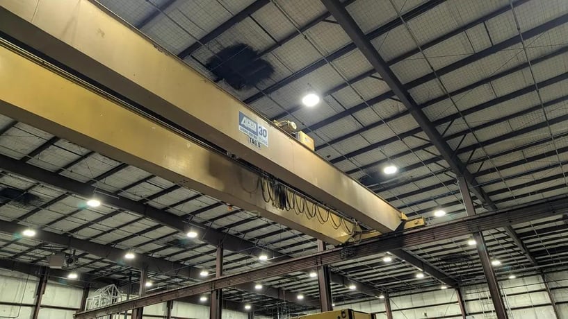 30 Ton, Acco Wright, Top Running Bridge Crane, 72' span, 29' lift - Image 6