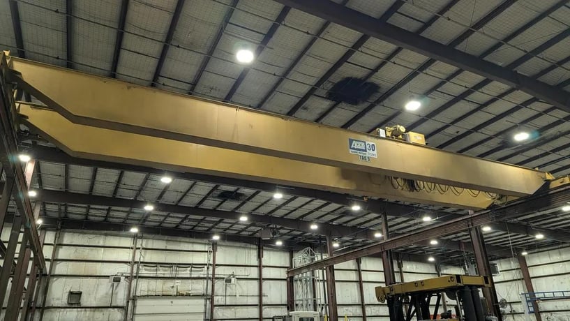 30 Ton, Acco Wright, Top Running Bridge Crane, 72' span, 29' lift - Image 7