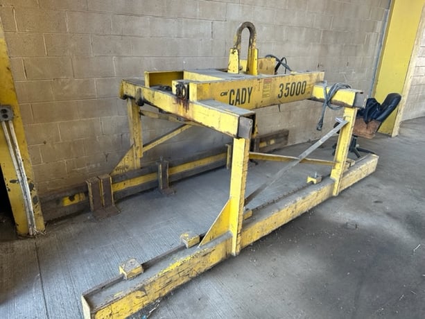 35,000 Lbs Motorized Sheet Lifter, 84" W, 40" gap, pendant, 1999 - Image 1