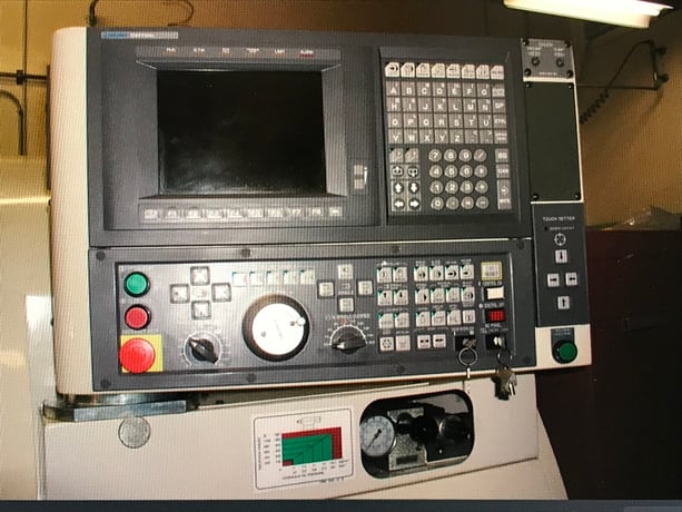 Okuma #Crown-762S-SB, cnc lathe, 21.7" swing, 15.8" swing over cross slide, 10.6" diameter x 19.7" L max - Image 3