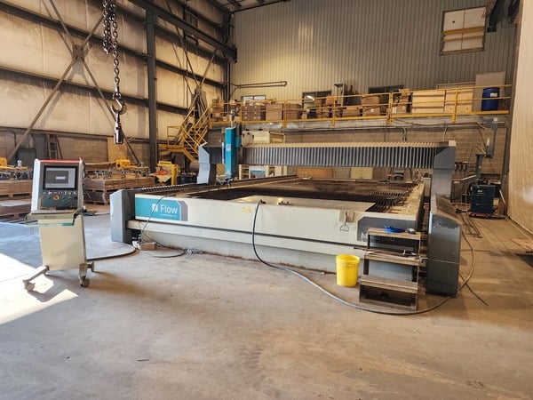 Flow #Mach-500-4080-XD, Waterjet Cutting System, 13' 1" x26' envelope, IP55, intensifier, 2887 hours, 2020 - Image 1