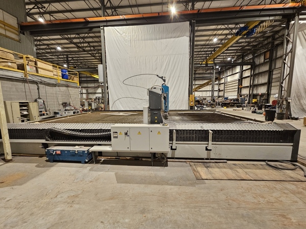 Flow #Mach-500-4080-XD, Waterjet Cutting System, 13' 1" x26' envelope, IP55, intensifier, 2887 hours, 2020 - Image 4