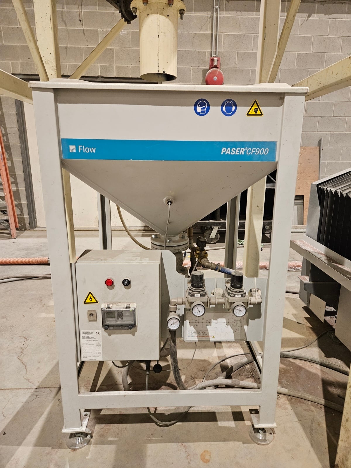 Flow #Mach-500-4080-XD, Waterjet Cutting System, 13' 1" x26' envelope, IP55, intensifier, 2887 hours, 2020 - Image 9