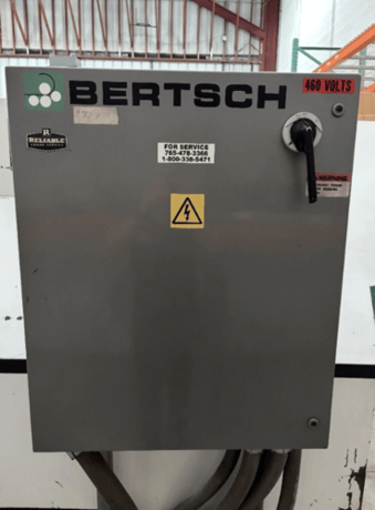 120" x 1" Bertsch #100-10, Plate Roll, 4-roll, 17" top roll diameter, 2018 - Image 5