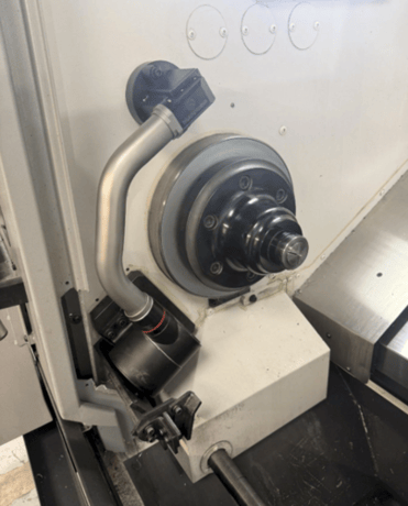 Okuma #Genos-L400II-E, CNC Lathe, 20.5" swing, 15.4" diameter x 20.5" L turn, 10" chuck, 3.2" bar, 3000 RPM - Image 4