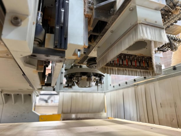 Anderson #Stratos-Pro, CNC Router, 5' x12' table, 15 HP, 10 ATC, Fanuc Control, 2020 - Image 4