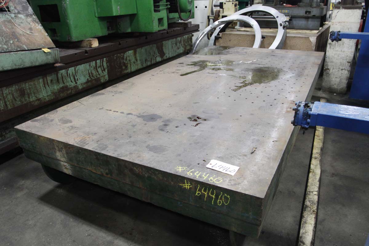 72" x 144" Steel layout plate, #16707 - Image 1