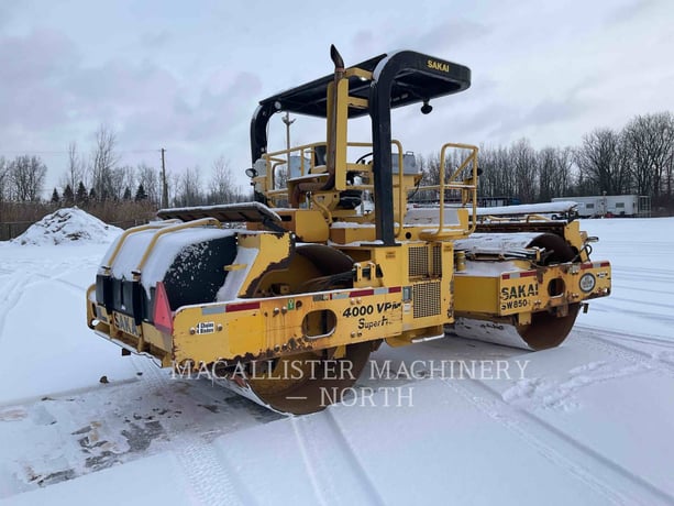 Sakai SW850-I, 6578 hours, S/N: 40221, 2008 - Image 3