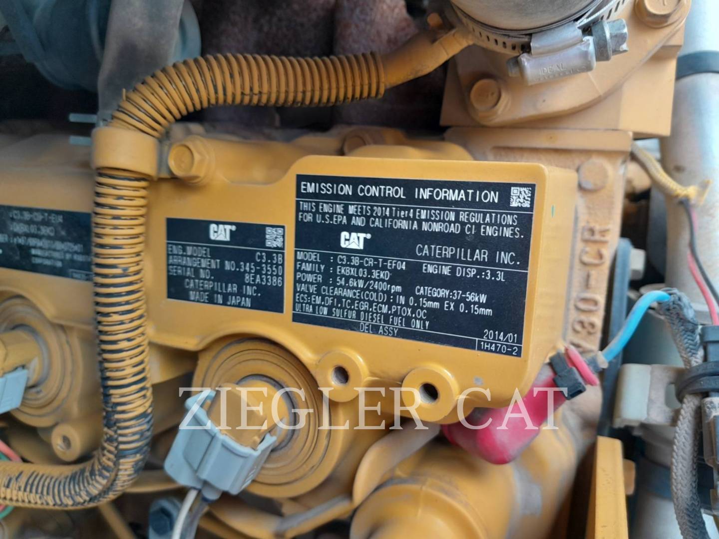 Caterpillar 277D, 2465 hours, S/N: FMT00347, 2014 - Image 8