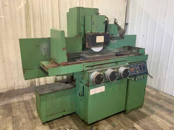 8" x 24" Brown & Sharpe #824-Techmaster, horizontal surface grinder, electromagnetic chuck, 14" x 3" x 5" - Image 1