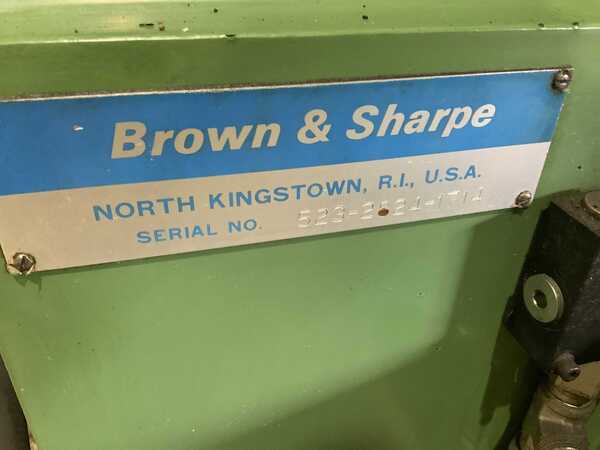 8" x 24" Brown & Sharpe #824-Techmaster, horizontal surface grinder, electromagnetic chuck, 14" x 3" x 5" - Image 7