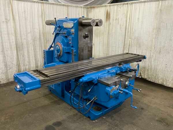 Kearney & Trecker #630TF-20, horizontal mill, 20" x 106" table, dual controls & coolant, #50 NS - Image 1