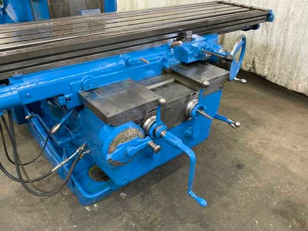 Kearney & Trecker #630TF-20, horizontal mill, 20" x 106" table, dual controls & coolant, #50 NS - Image 4