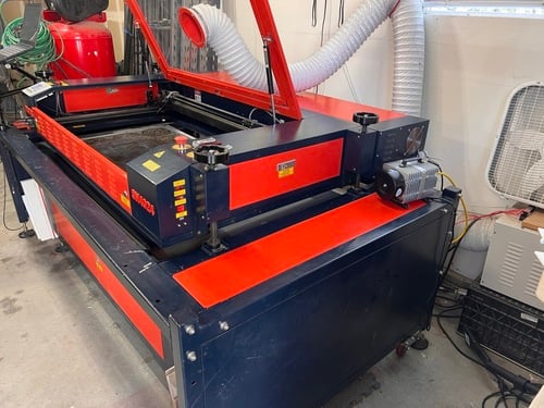 Associated Pacific Lazer #SN4024, CO2 Laser Engraver, 100W, 40" x 24" Work Area, 14" Z Clearance, 110V. - Image 3