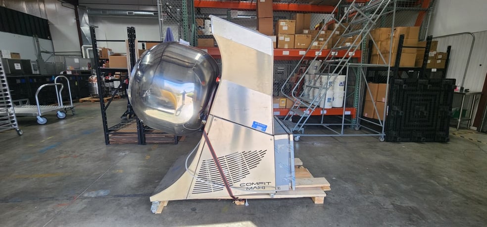 Selmi #Maxi-Comfit, Chocolate Panning System, 110-132 lb Tank Capacity, 88 lb/Hr, Stainless Steel - Image 7