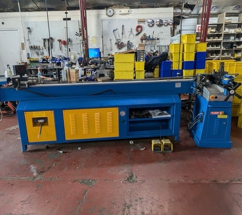 2.5" Ercolina #Top-030-Triff, CNC Mandrel Tube Bender, 2" Square Tube, 1.5" Sch 40 Pipe, 220/480V., 3 Ph. - Image 1