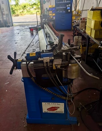 2.5" Ercolina #Top-030-Triff, CNC Mandrel Tube Bender, 2" Square Tube, 1.5" Sch 40 Pipe, 220/480V., 3 Ph. - Image 3