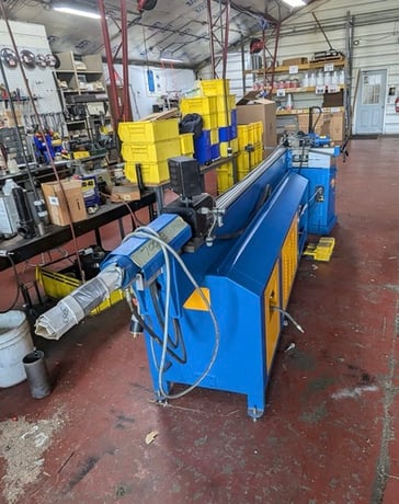 2.5" Ercolina #Top-030-Triff, CNC Mandrel Tube Bender, 2" Square Tube, 1.5" Sch 40 Pipe, 220/480V., 3 Ph. - Image 8